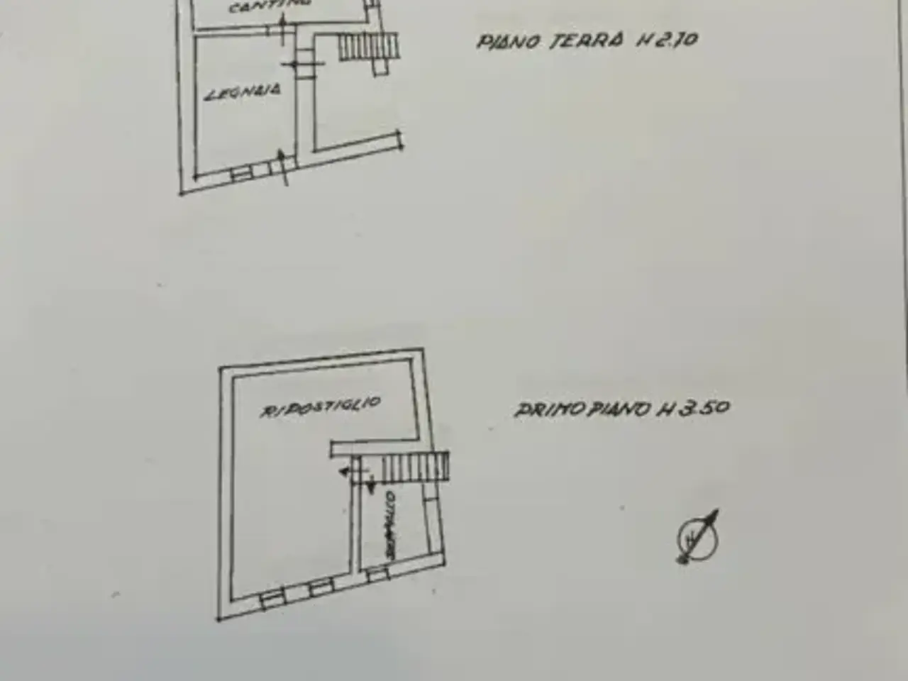 Magazzino in Via Superiore, Bene Lario, {3} - Planimetria 1