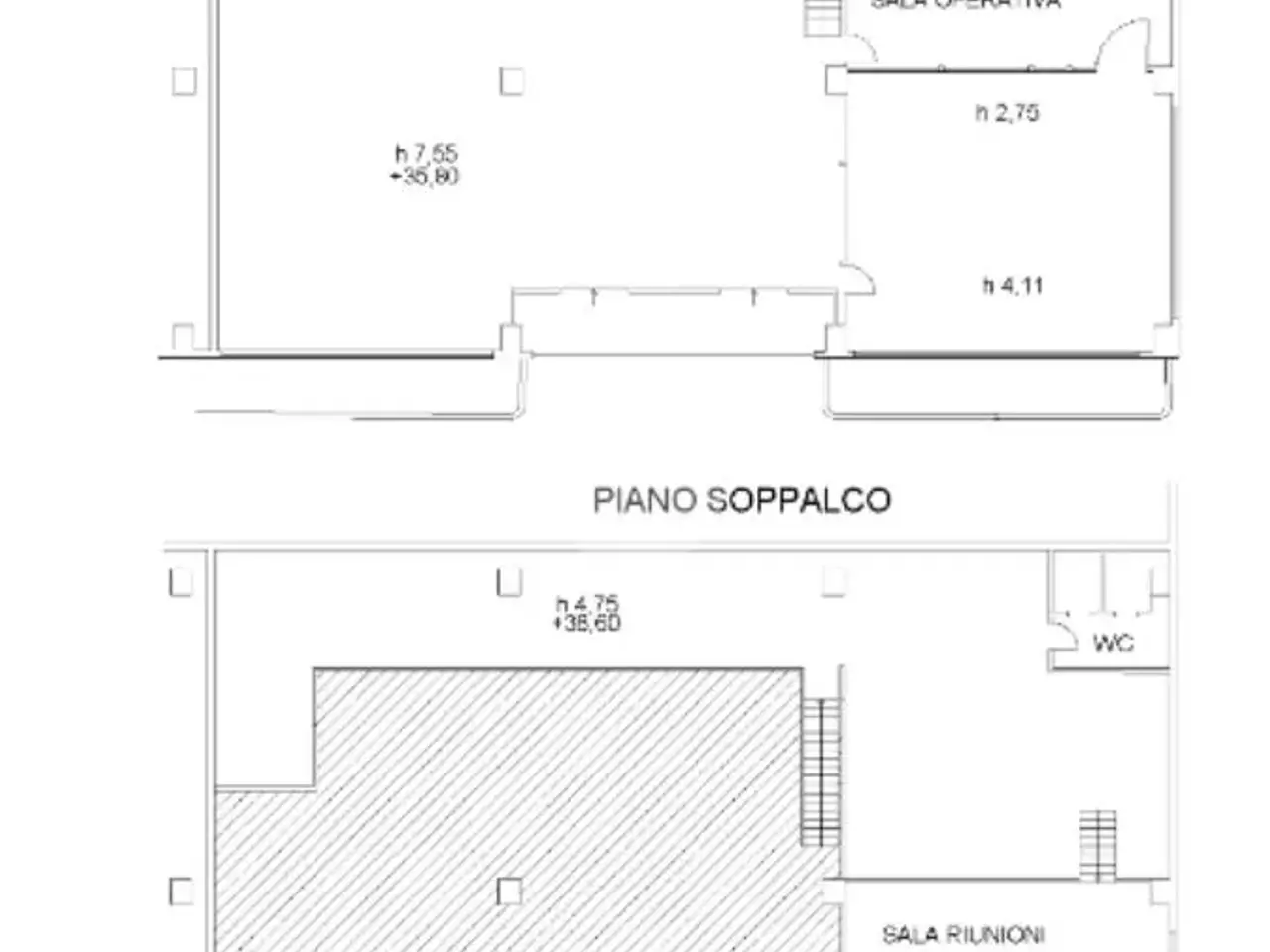 Capannone in Via Pian Masino, Arenzano, {3} - Planimetria 1