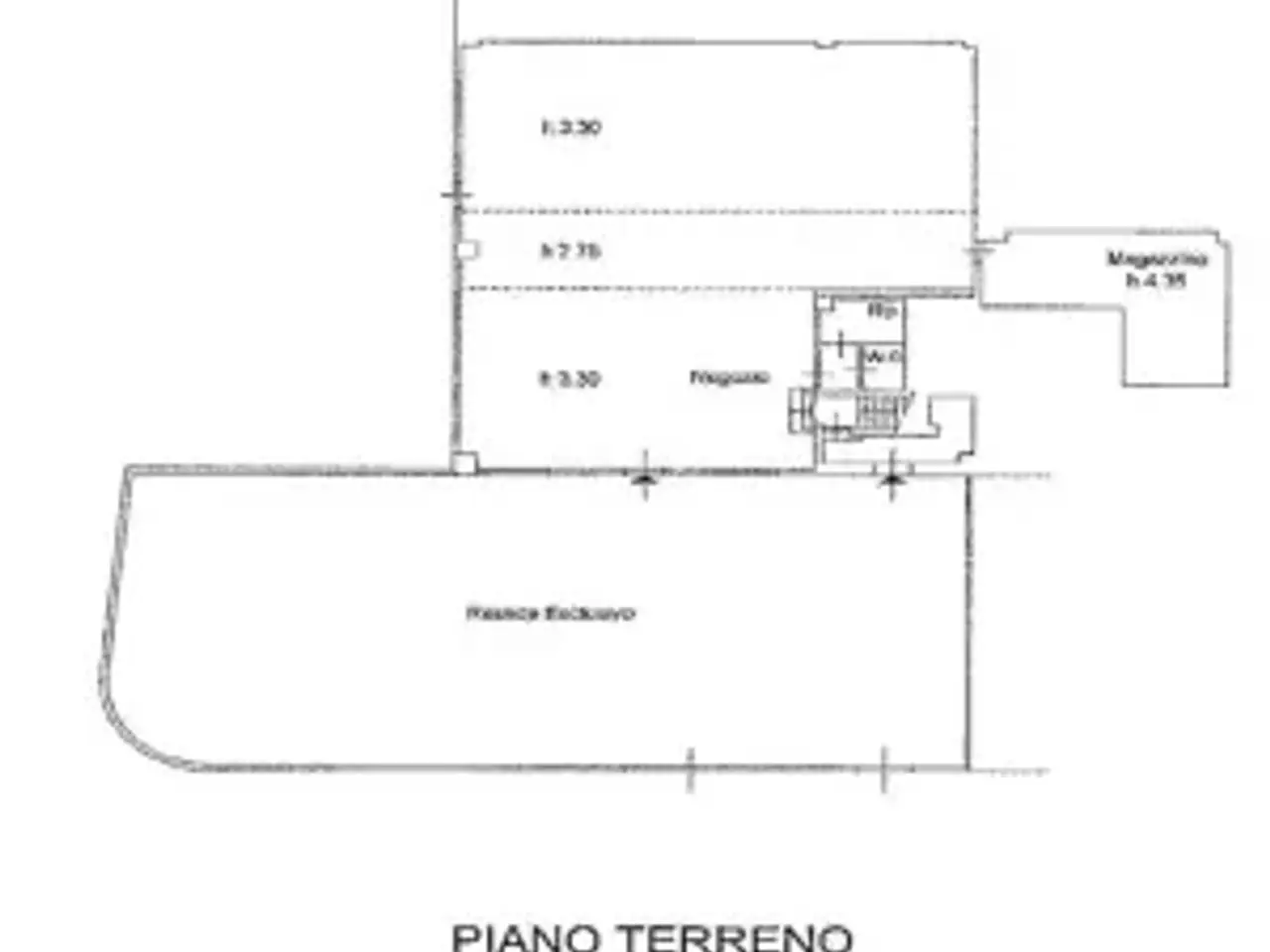 Negozio in Via Piero Gobetti, Signa, {3} - Planimetria 1