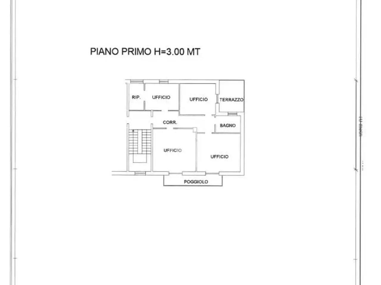 Ufficio in Via Silvestrini 16, Verona, {3} - Planimetria 1