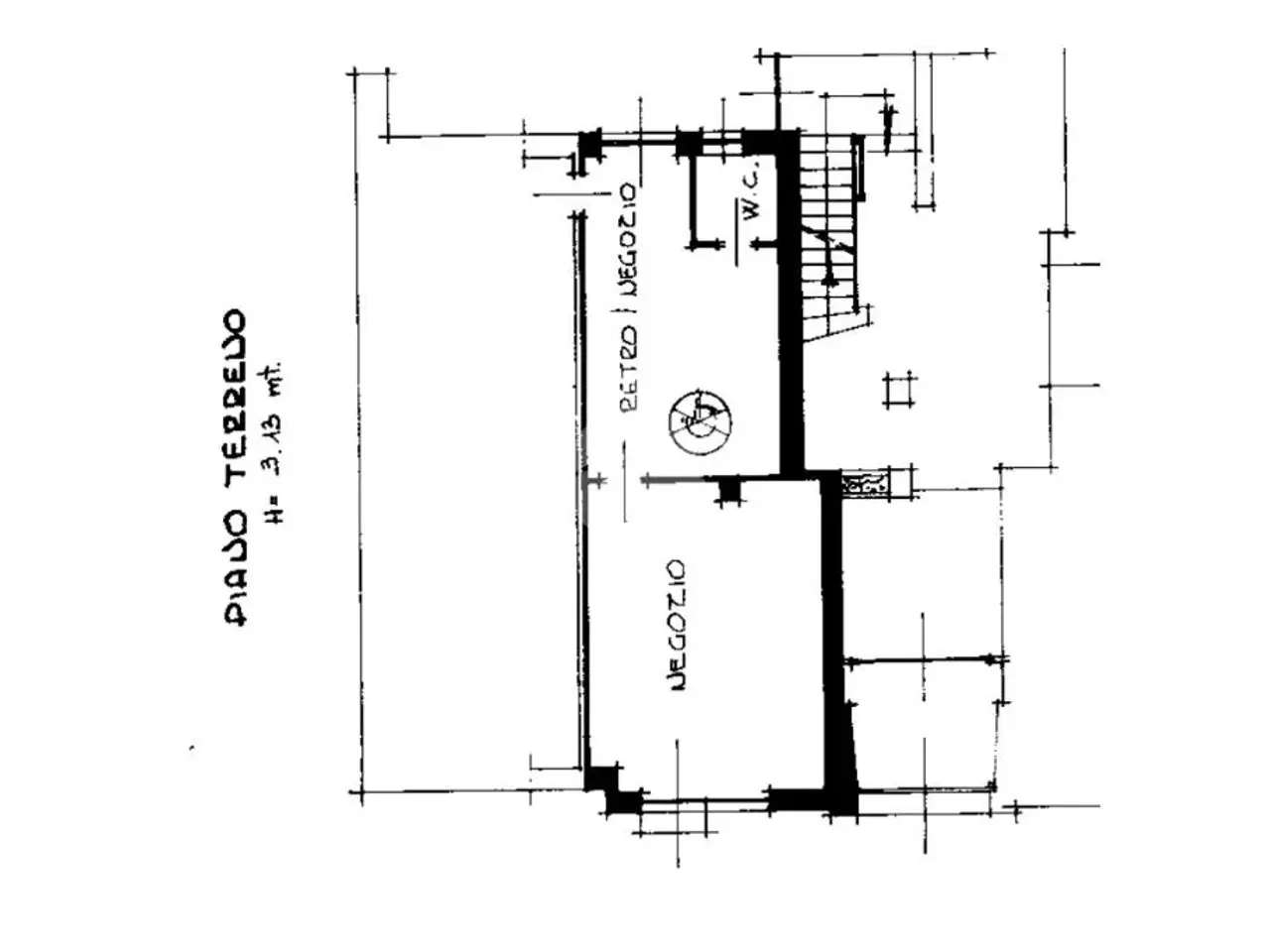Negozio in Via Giacomo Matteotti 97, Gaglianico, {3} - Planimetria 1