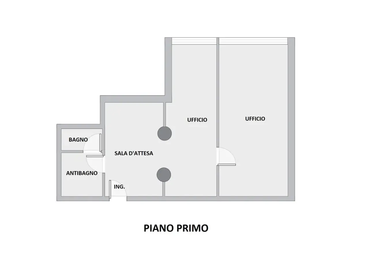 Ufficio in , Cesena, {3} - Planimetria 1