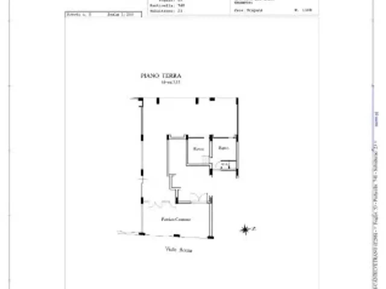 Negozio in Viale Roma, Castelvetrano, {3} - Planimetria 1