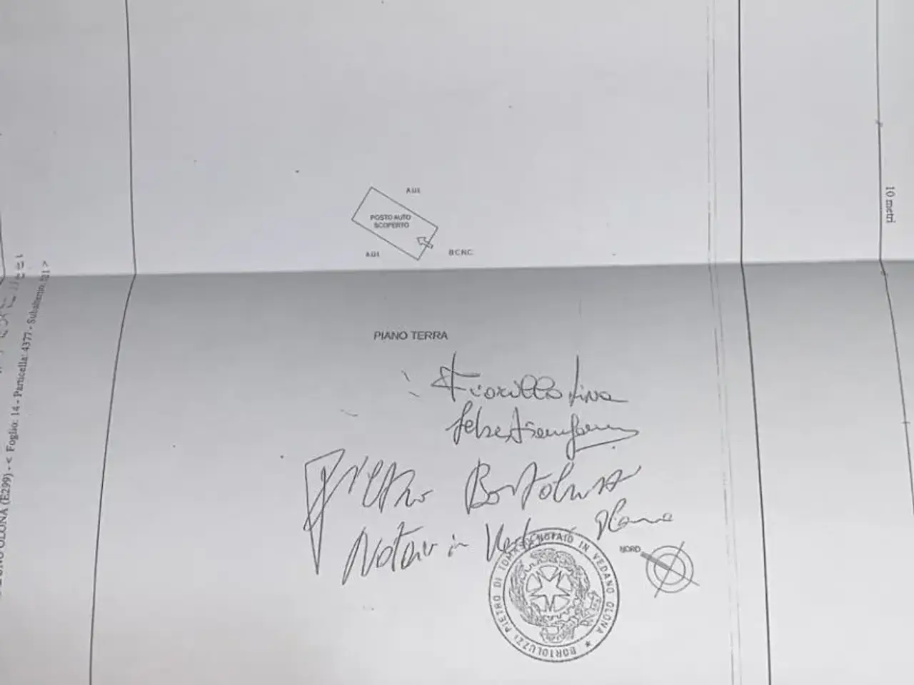 Bilocale in vendita, Via Giuseppe Toscani 8, Induno Olona - Planimetria 1
