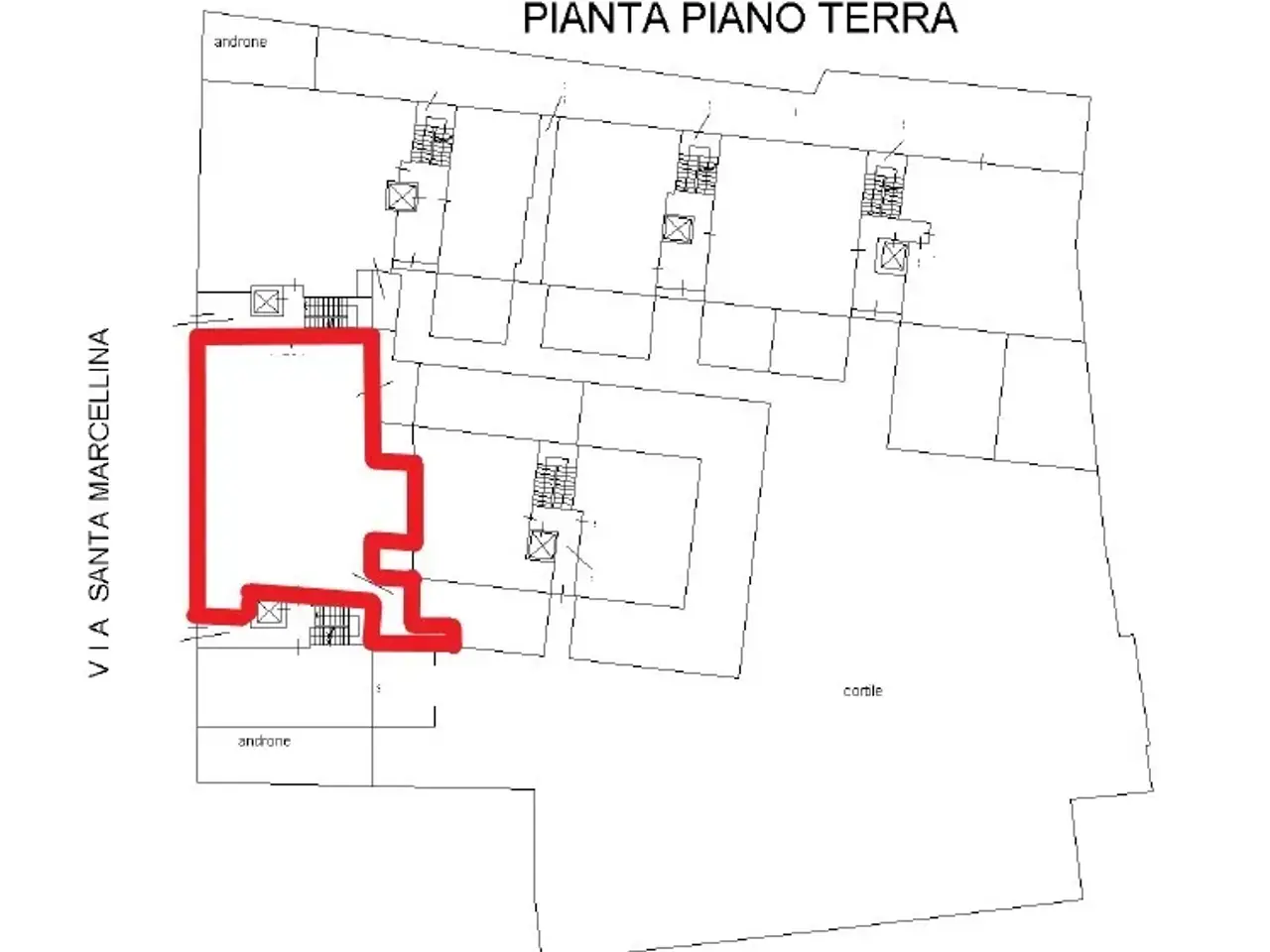 Ufficio in Via Santa Marcellina 17, Carugate, {3} - Planimetria 1