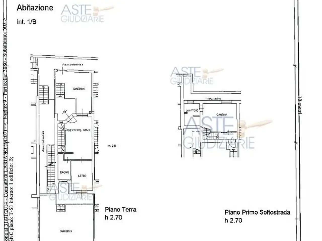Garage in Via Vittoria Colonna 22 22, Lariano, {3} - Planimetria 1