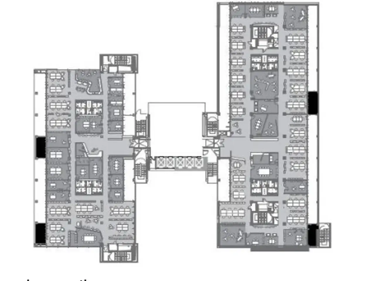 Ufficio in Via Mondadori, Segrate, {3} - Planimetria 1