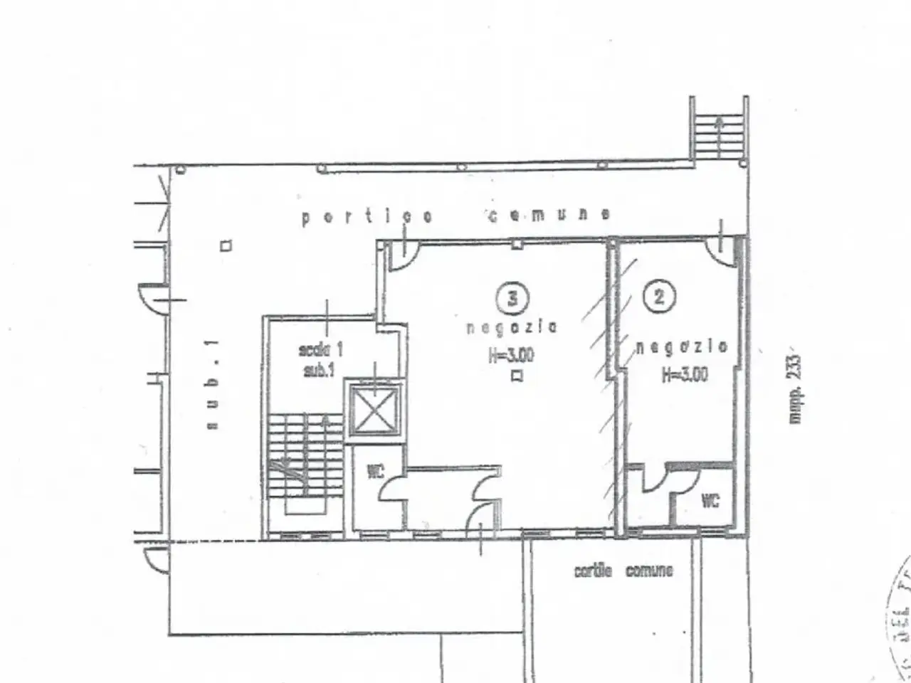 Negozio in Via Magenta 11, San Vittore Olona, {3} - Planimetria 1