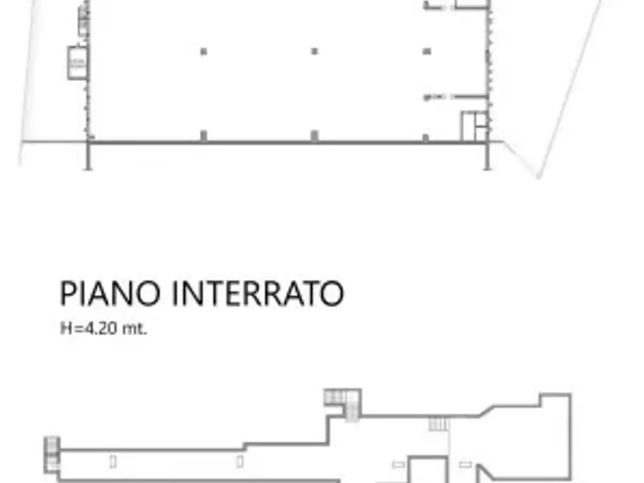 Capannone in Via Camillo Prampolini, Monza, {3} - Planimetria 1
