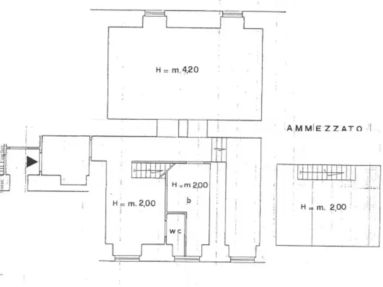 Ufficio in Via Rione Sirignano, Napoli, {3} - Planimetria 1
