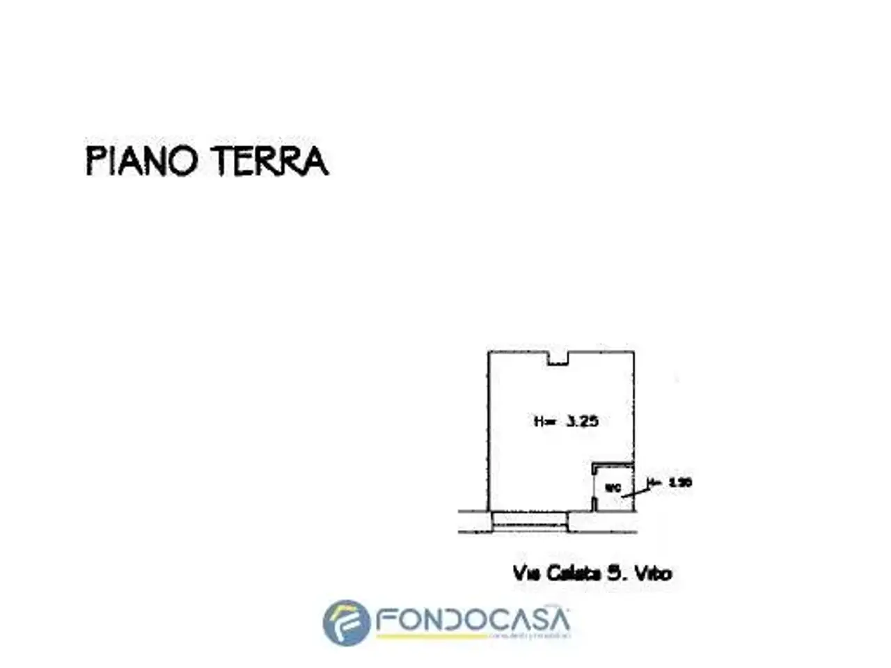 Negozio in Via Calata San Vito 20, Salerno, {3} - Planimetria 1
