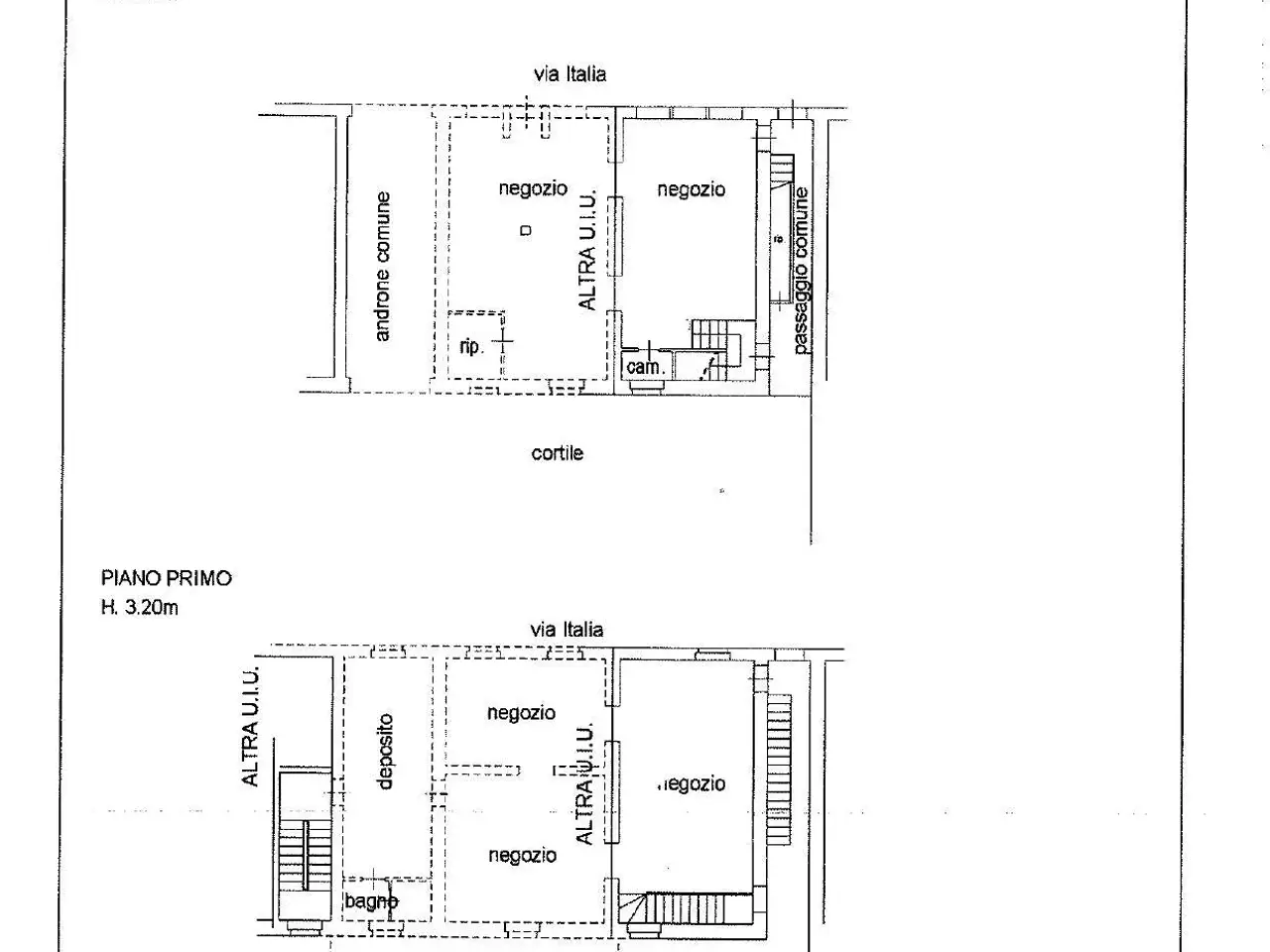 Ufficio in Via Italia 55, Macherio, {3} - Planimetria 1
