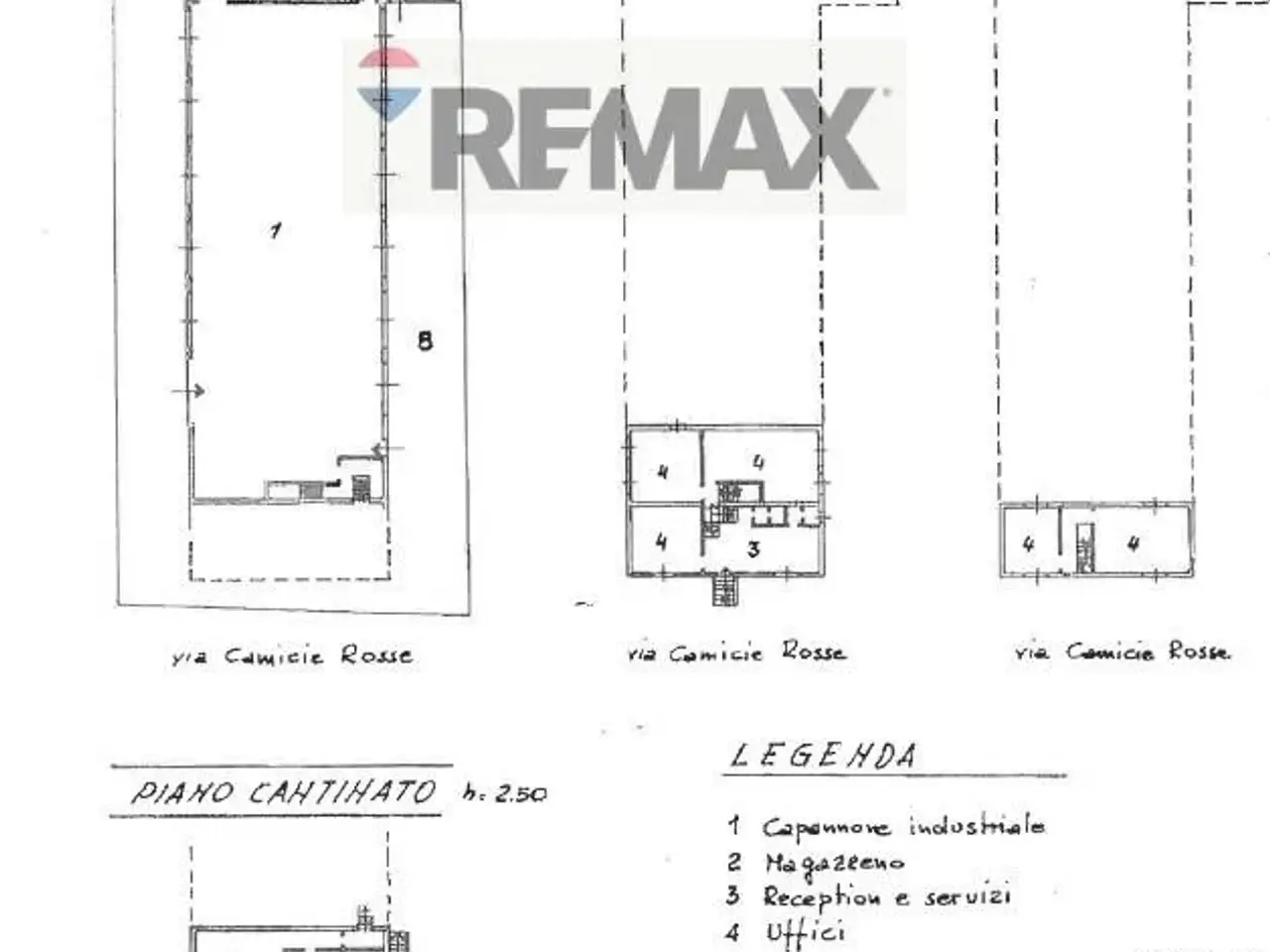 Capannone in Via Camicie Rosse 11, Opera, {3} - Planimetria 1