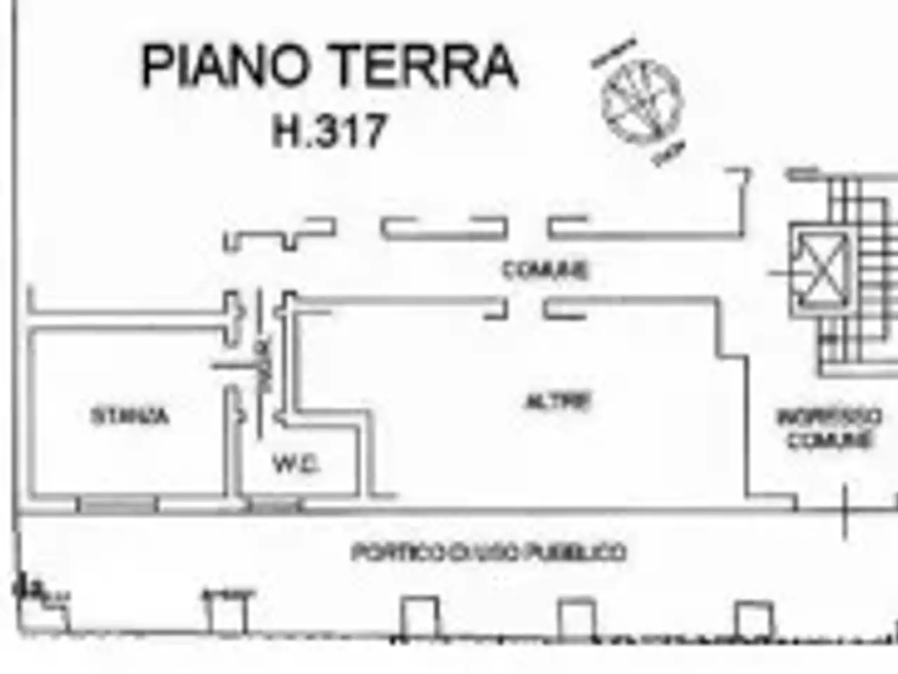 Ufficio in Riviera Mussato, Padova, {3} - Planimetria 1