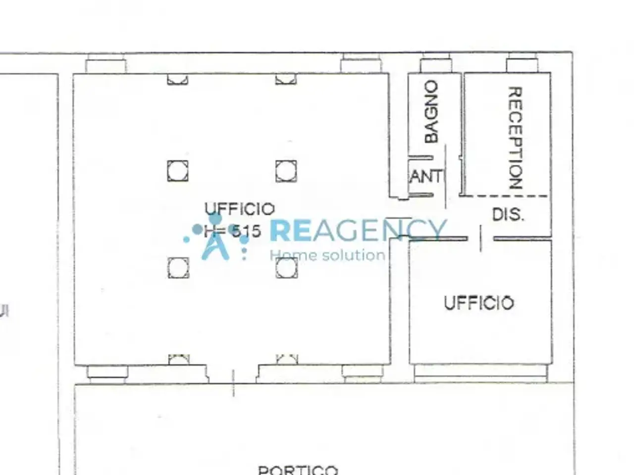 Ufficio in Via Santa Lucia 14, Marano Vicentino, {3} - Planimetria 1
