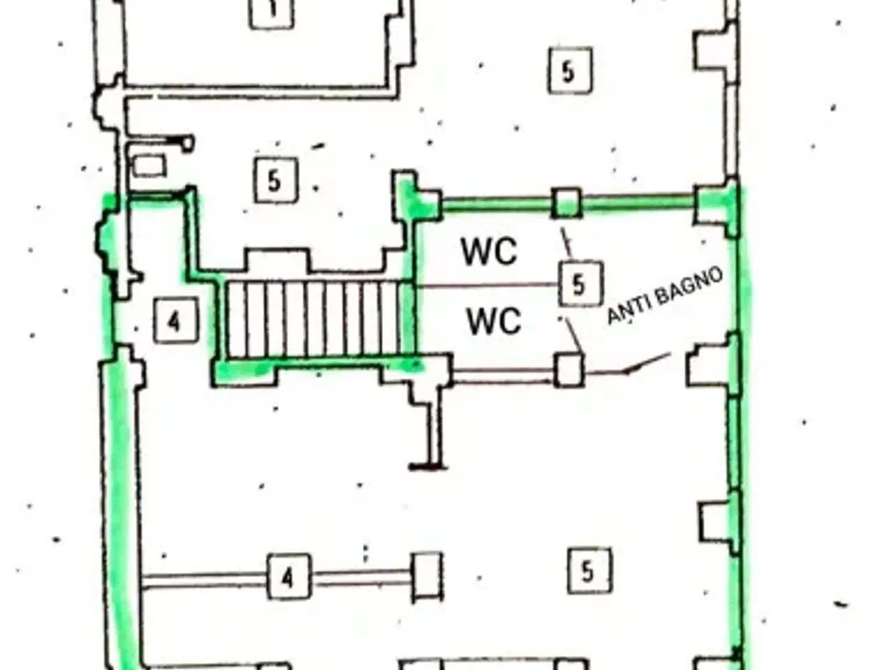 Ristorante in Via Montebello 24, Torino, {3} - Planimetria 1