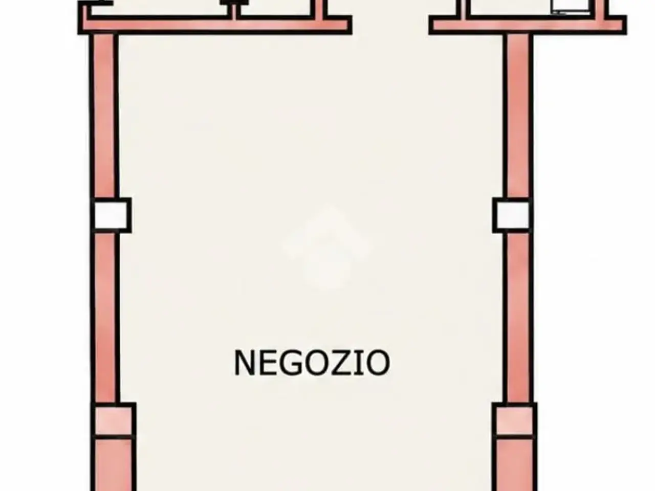 Negozio in Via Adamello, Melzo, {3} - Planimetria 1