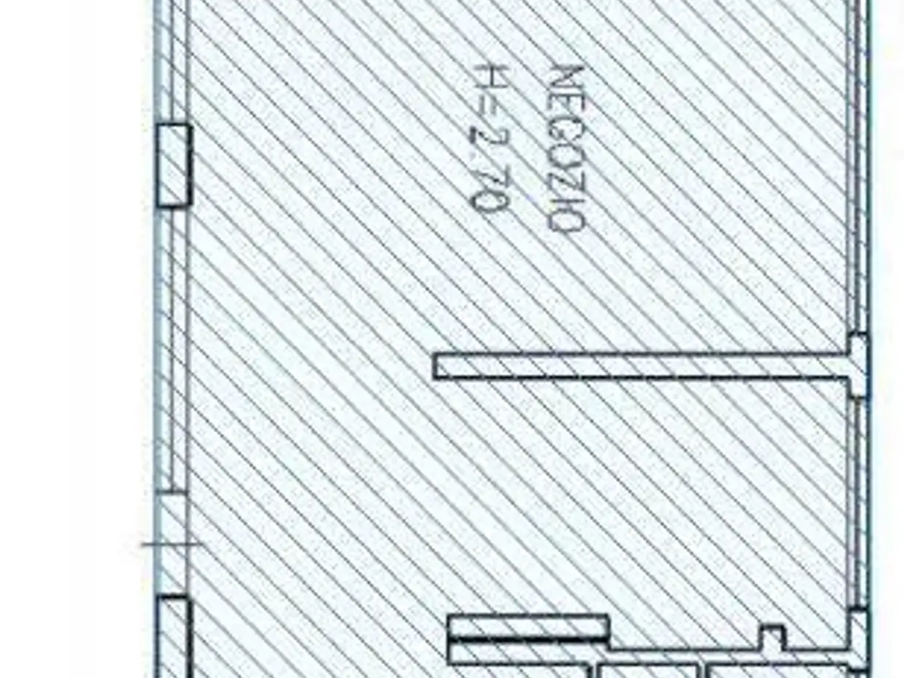 Negozio in Piazza Papa Giovanni Paolo II 107, Brembate Di Sopra, {3} - Planimetria 1