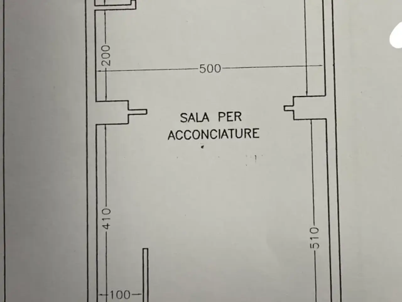 Negozio in Via Epicarmo, Siracusa, {3} - Planimetria 1