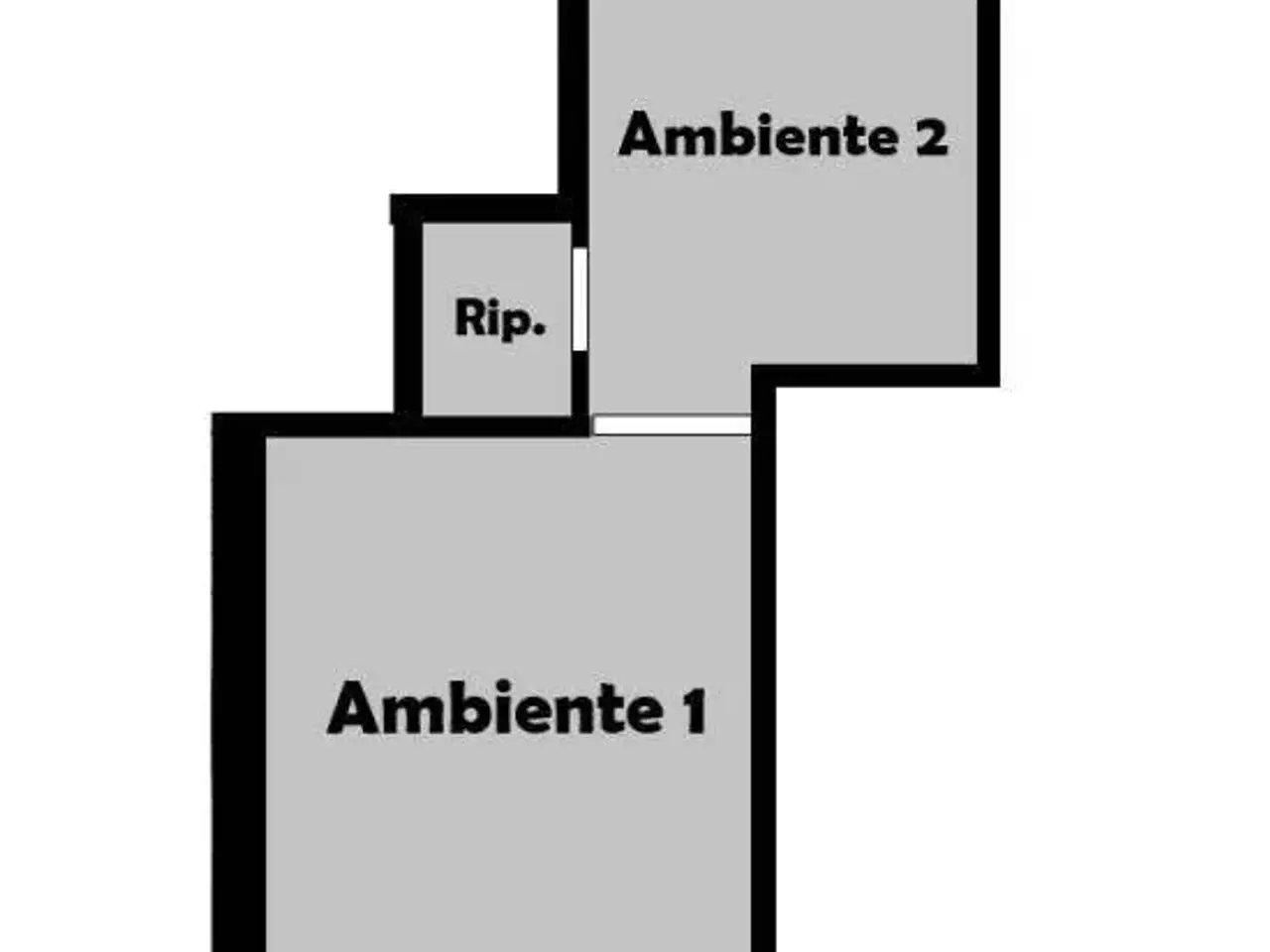 Negozio, Pescara - Planimetria 1