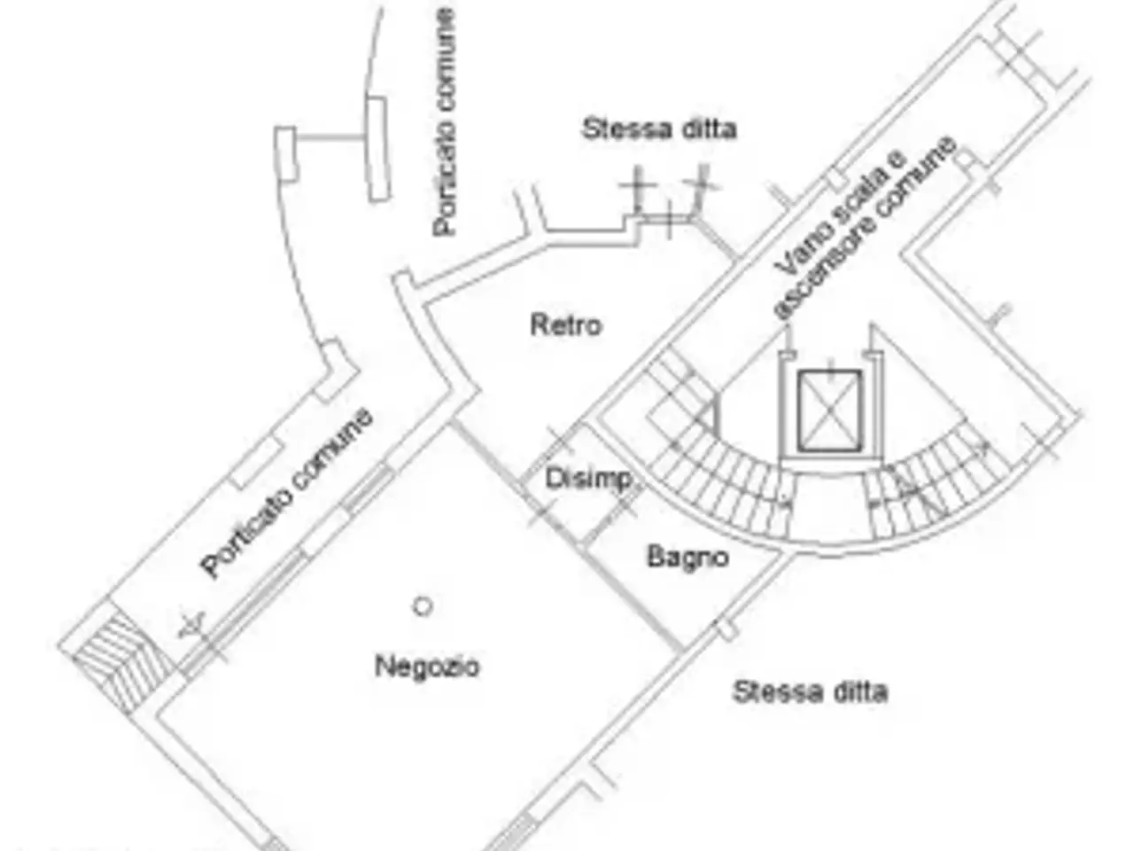 Negozio in Corso Lazzaro Isoardi 46, Savigliano, {3} - Planimetria 1
