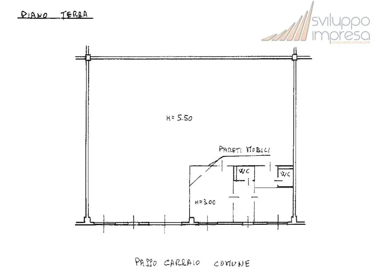 Capannone in Via Carducci 221, Sesto San Giovanni, {3} - Planimetria 1