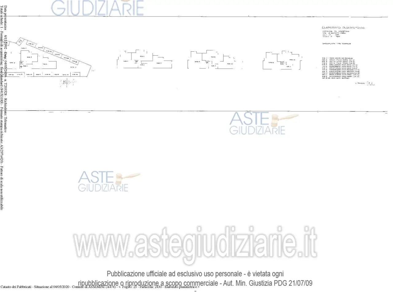 Ufficio in Via 2 Agosto 1980, 20, 09032 Assemini Ca, Italia 2, Assemini, {3} - Planimetria 1