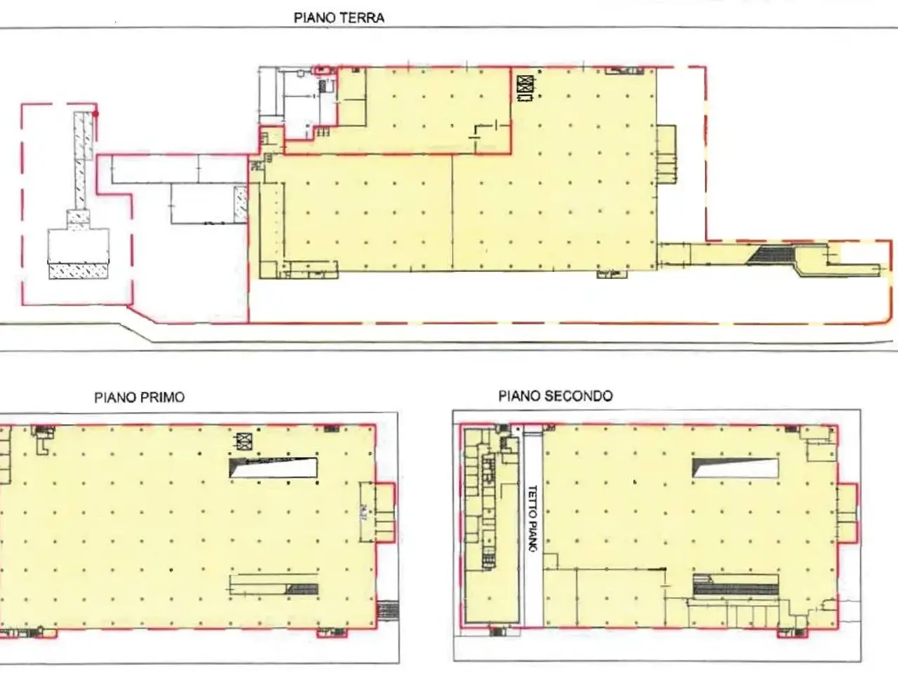 Capannone in Via Caluso 50, Chivasso, {3} - Planimetria 1