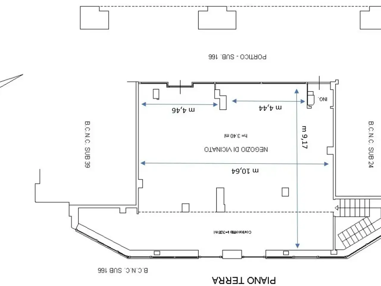 Ufficio in Via dell'Artigiano 26/a, Bologna, {3} - Planimetria 1