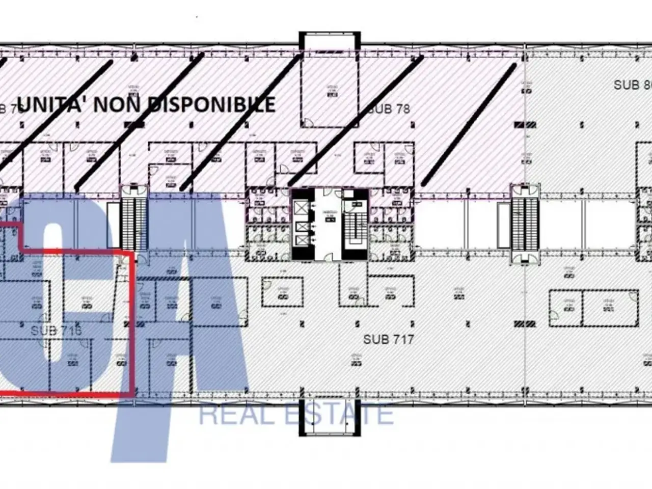 Ufficio in Via Milano, Cassina De' Pecchi, {3} - Planimetria 1