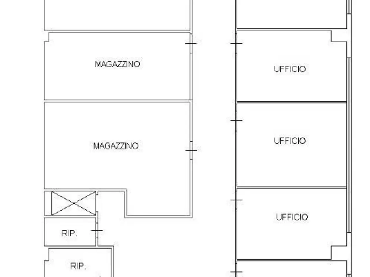 Ufficio in Località La Torre Petrona, Scarperia e San Piero, {3} - Planimetria 1