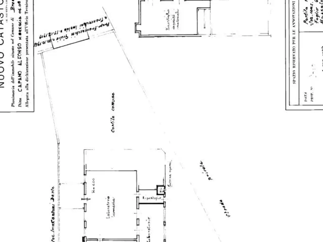 Capannone in Viale Sant'Eufemia 22, Brescia, {3} - Planimetria 1