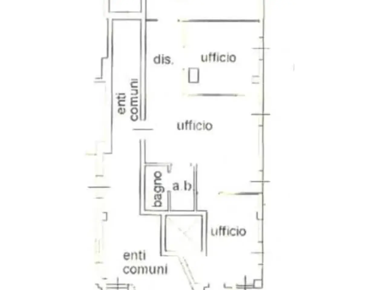Ufficio in Viale Risorgimento 32, Vimercate, {3} - Planimetria 1