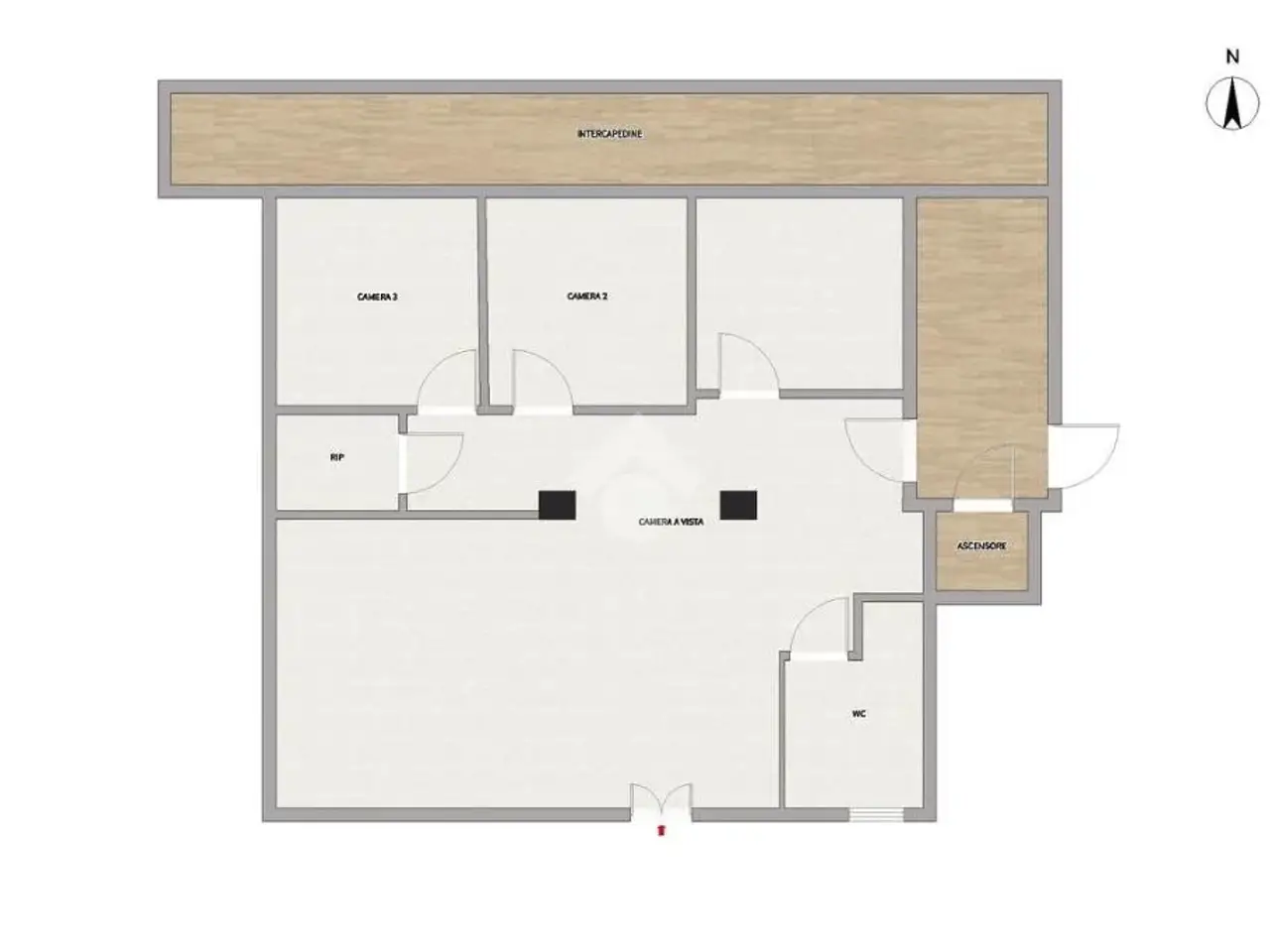 Magazzino in Via Sacerdote Giovanni di Leo 82, Bisceglie, {3} - Planimetria 1