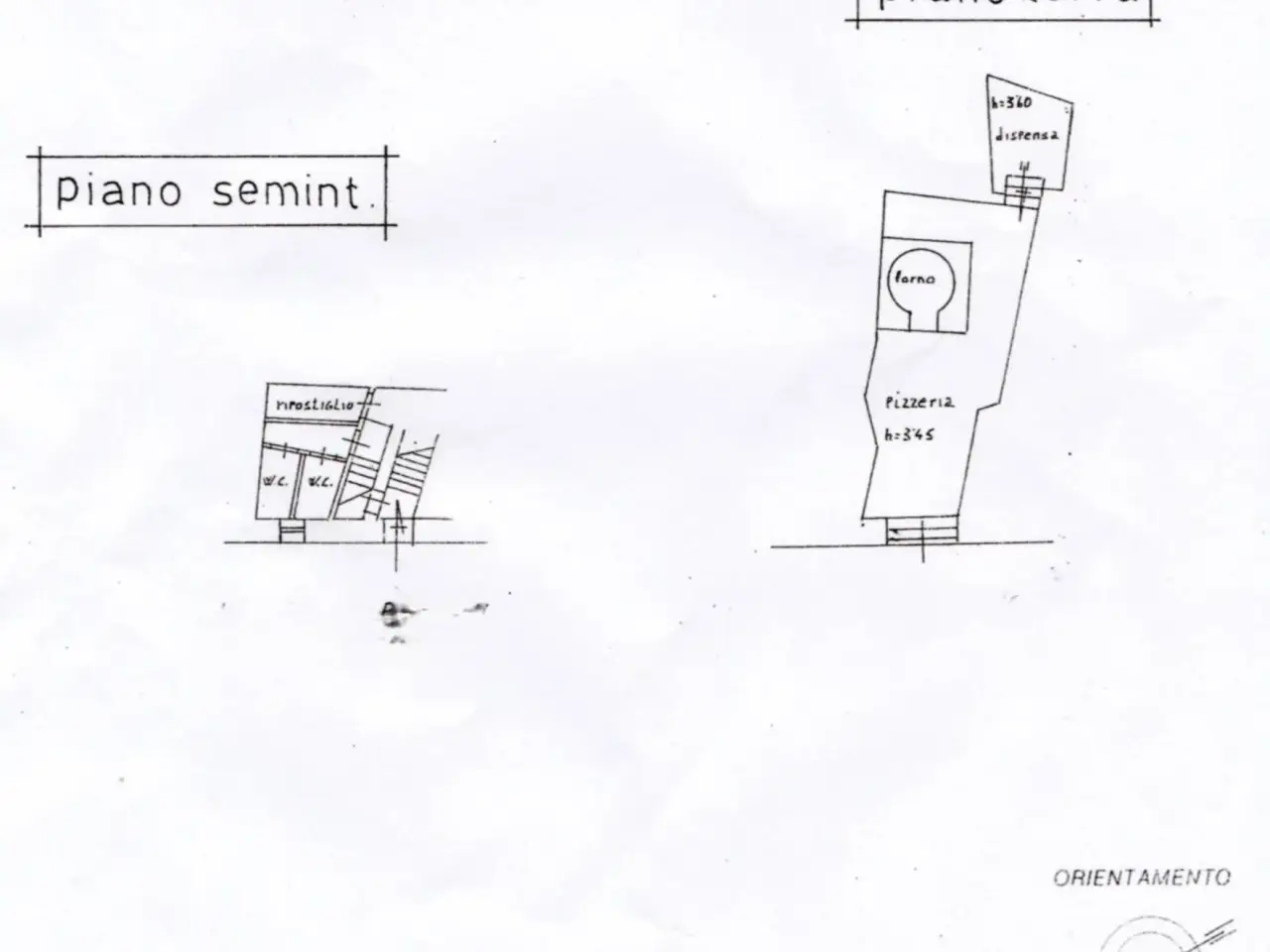 Negozio in Via di Sotto, Volterra, {3} - Planimetria 1