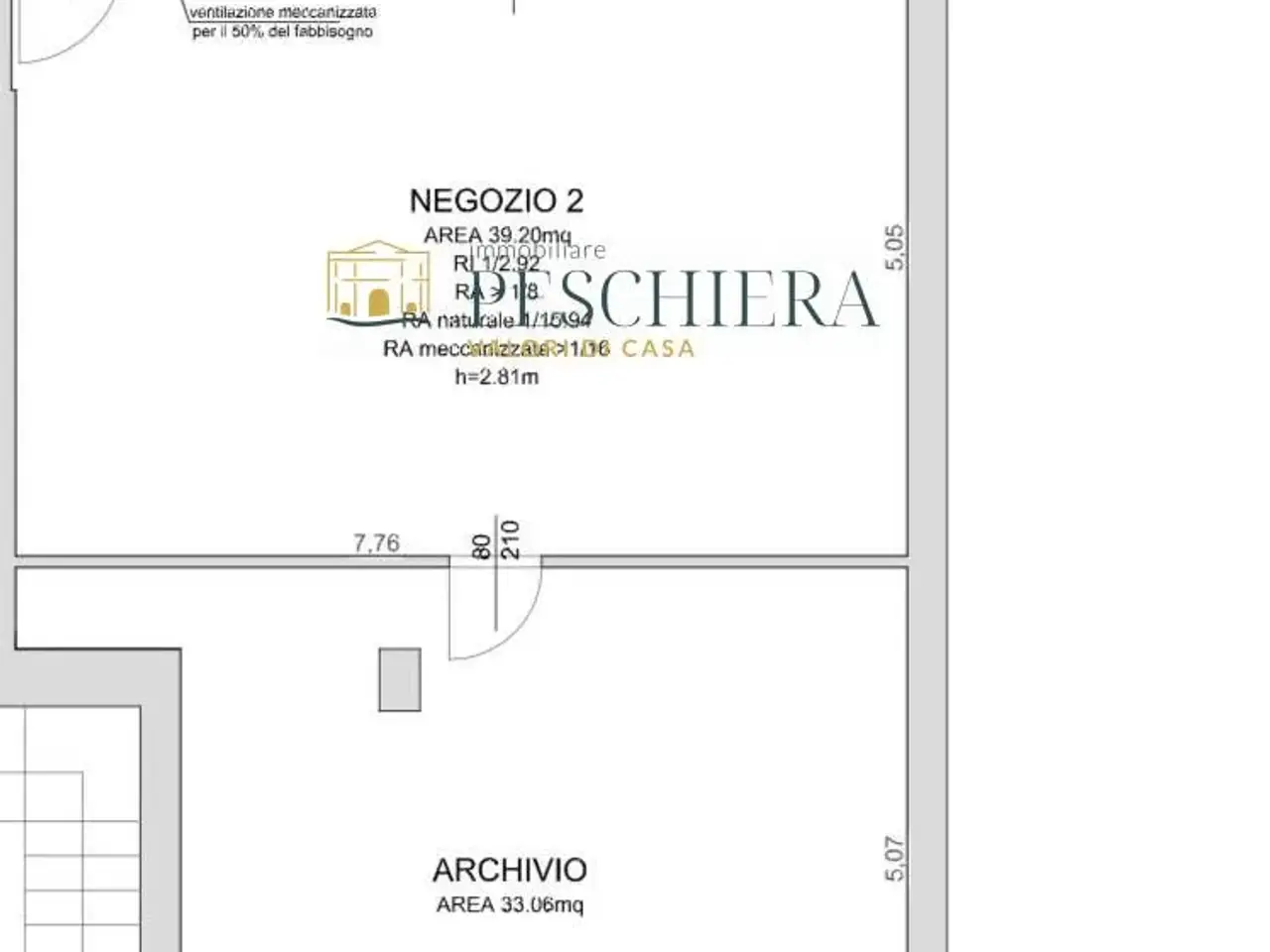 Negozio in Via Venezia 8, Castelnuovo Del Garda, {3} - Planimetria 1