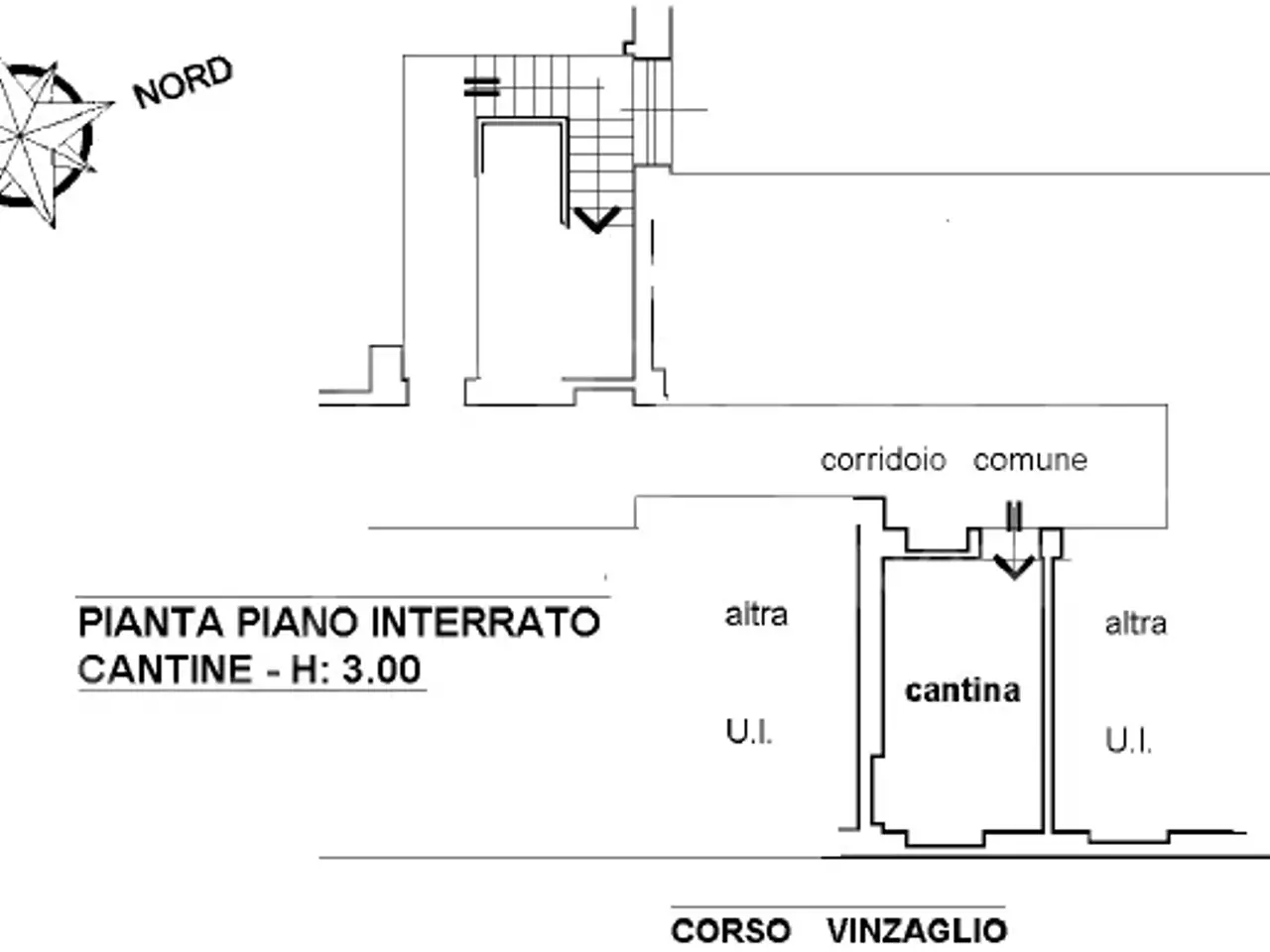 Ufficio in Corso Vinzaglio 12, Torino, {3} - Planimetria 1