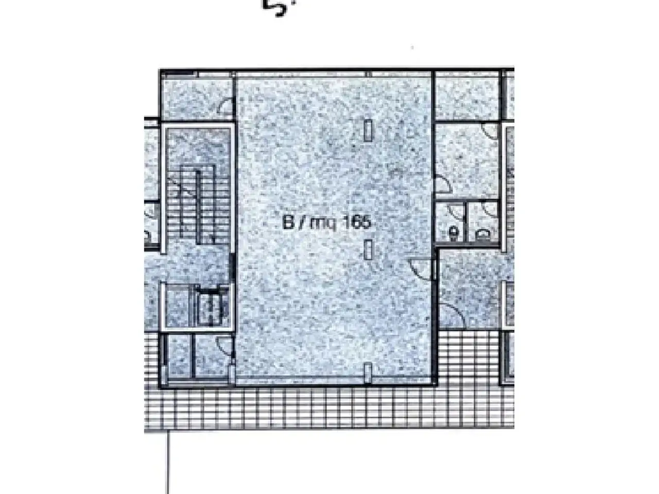 Ufficio in Via Padre Giglio 10, Cosenza, {3} - Planimetria 1