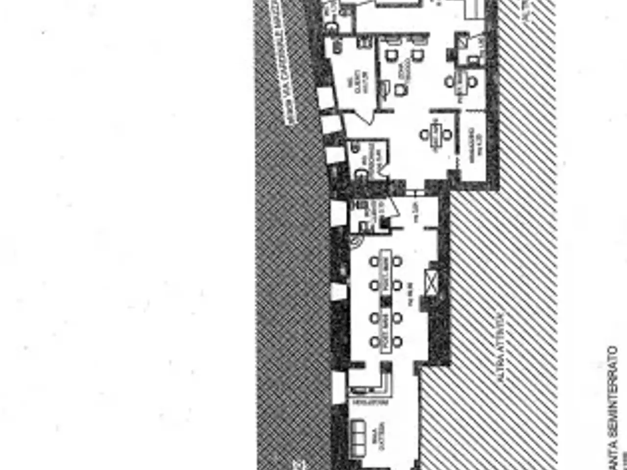 Negozio in Via Cardinale Mazzarino 49, L'Aquila, {3} - Planimetria 1
