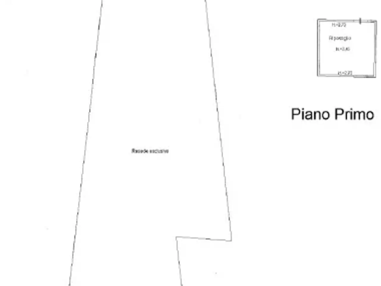 Magazzino in Via Dante Alighieri, Lucca, {3} - Planimetria 1