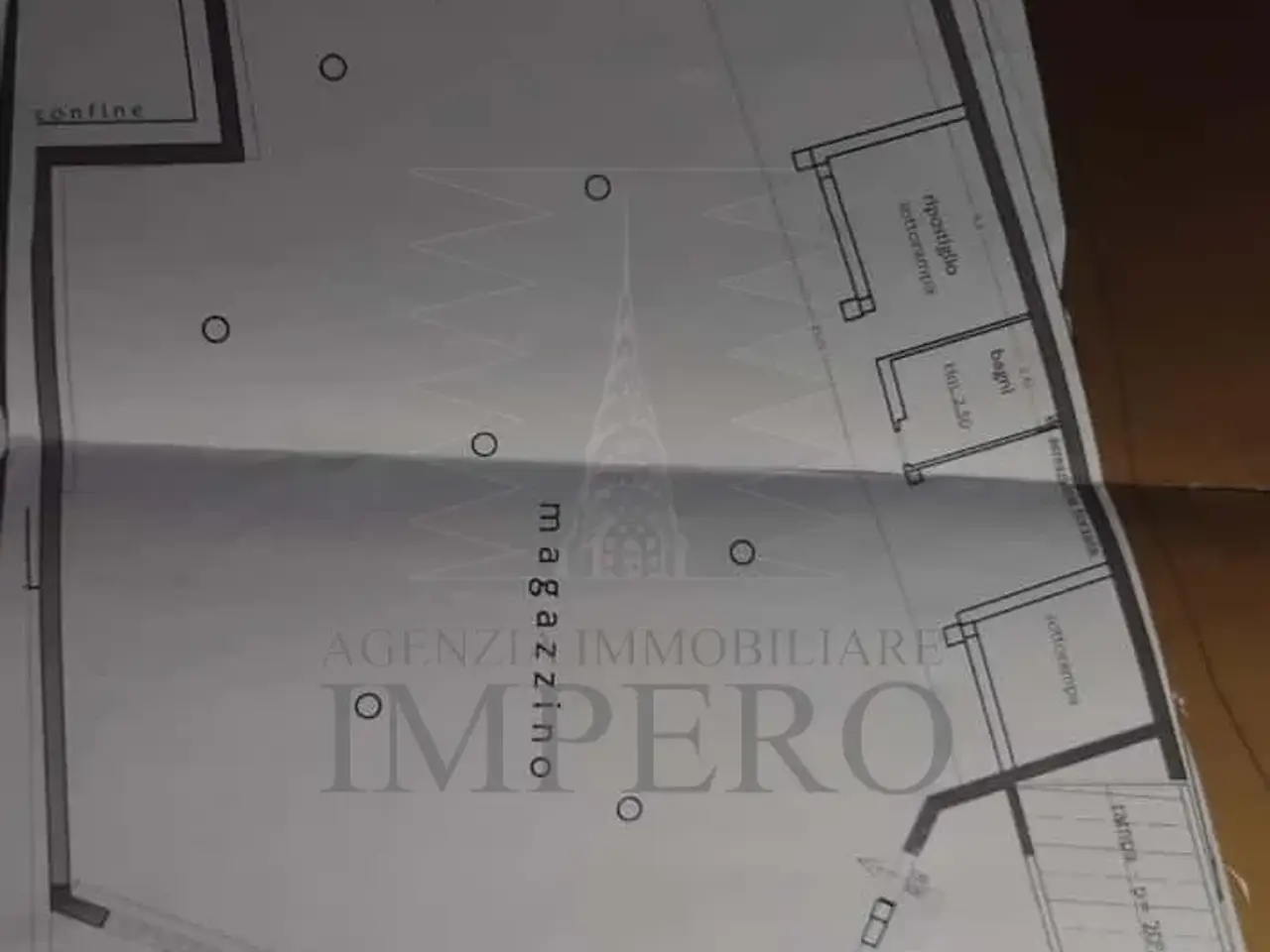 Capannone in Via della Chiesa 1, Ventimiglia, {3} - Planimetria 1