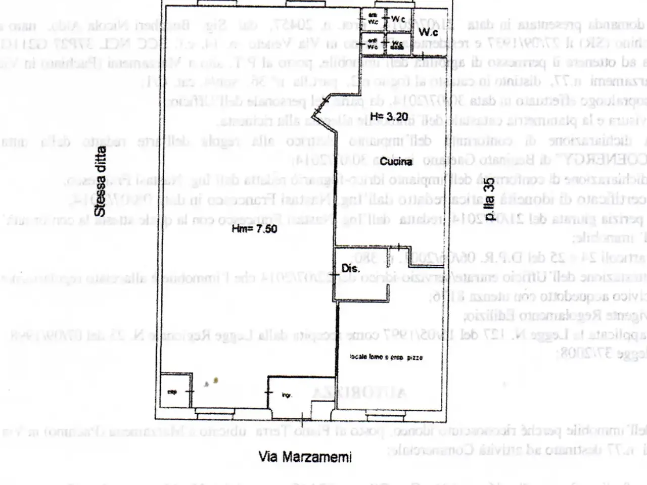 Negozio in Via Marzamemi 77, Pachino, {3} - Planimetria 1