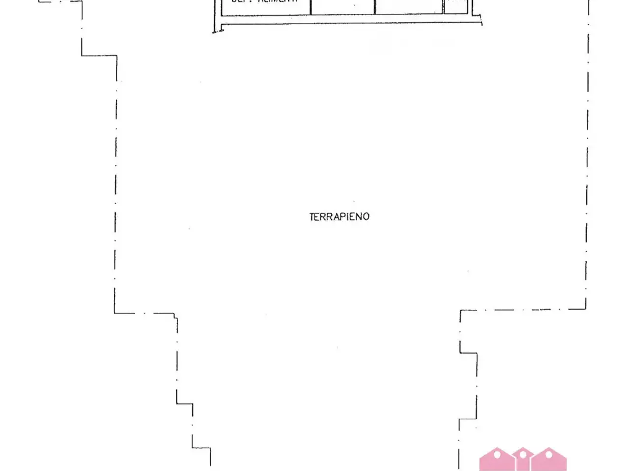 Pizzeria in , Nanto, {3} - Planimetria 1