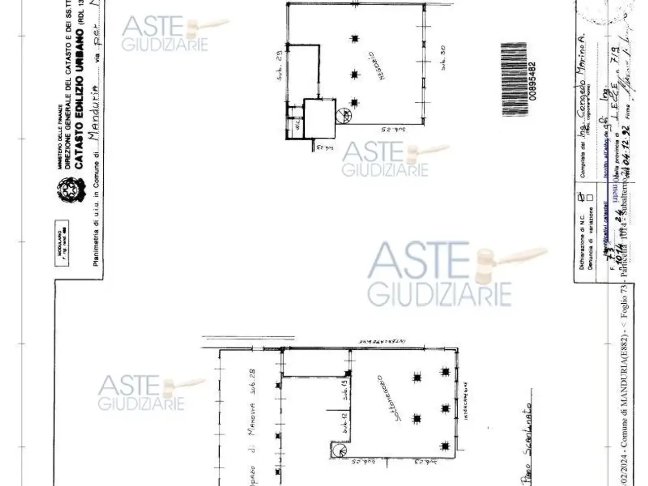 Negozio in Via Maruggio, 74024 Manduria Ta, Italia 74024, Manduria, {3} - Planimetria 1