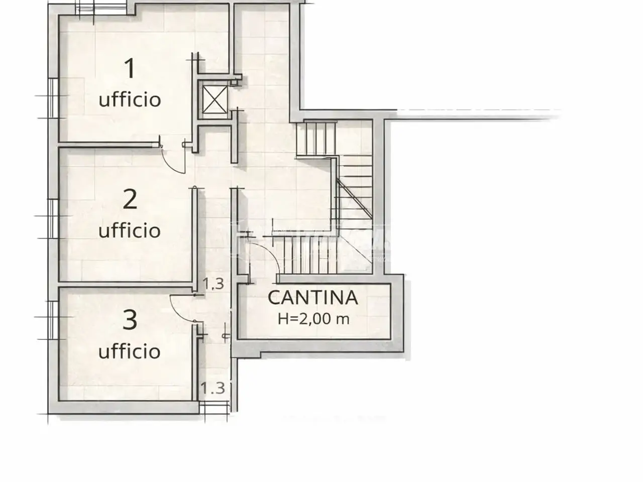 Ufficio in , San Lazzaro Di Savena, {3} - Planimetria 1