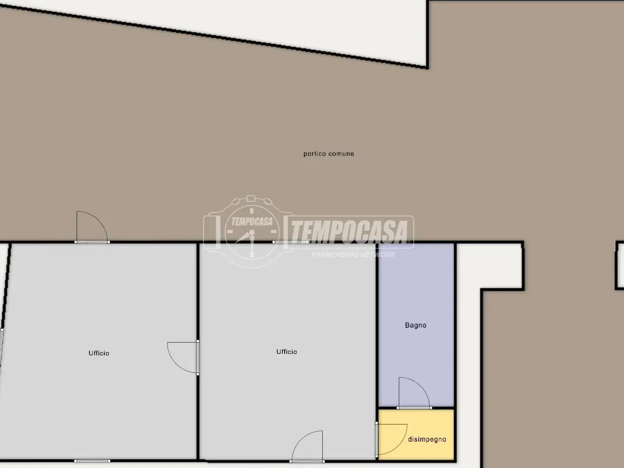 Negozio in Via Tripoli 1, Arcene, {3} - Planimetria 1