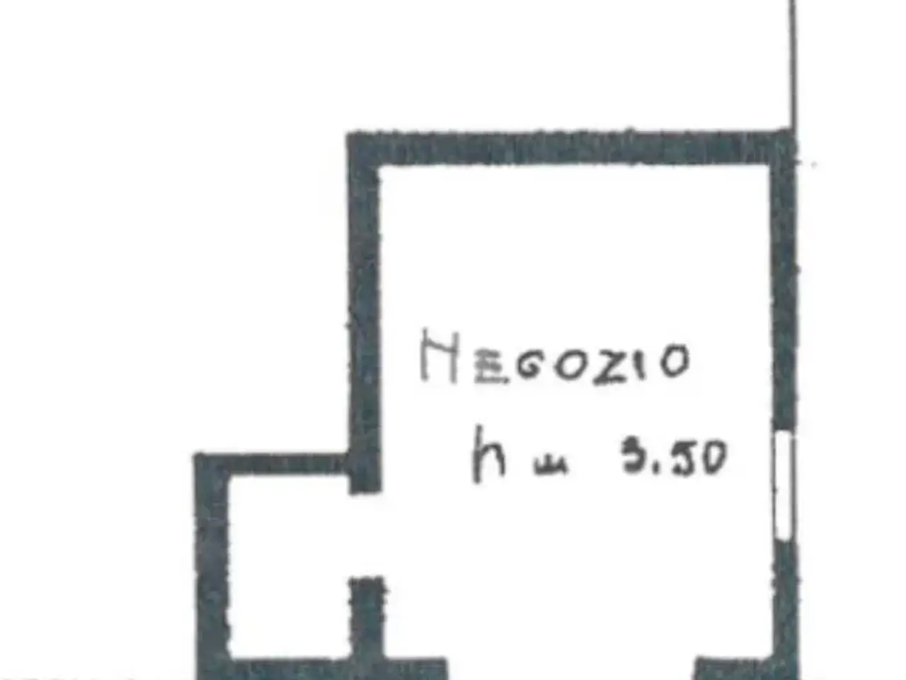 Negozio in Via Trento 1, Scandiano, {3} - Planimetria 1