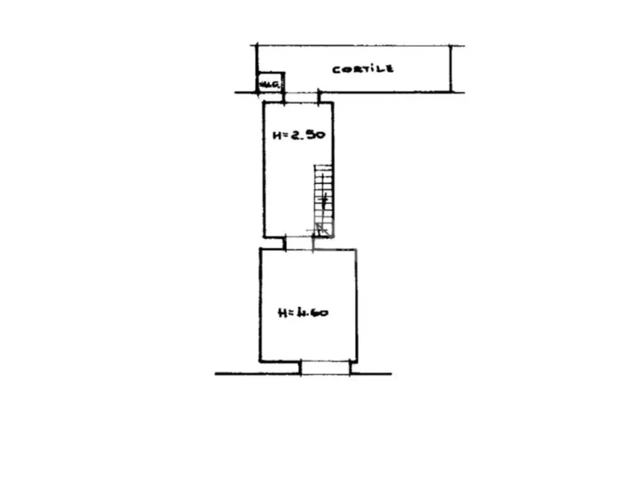 Negozio in Via Vincenzo della Rocca 15, Foggia, {3} - Planimetria 1