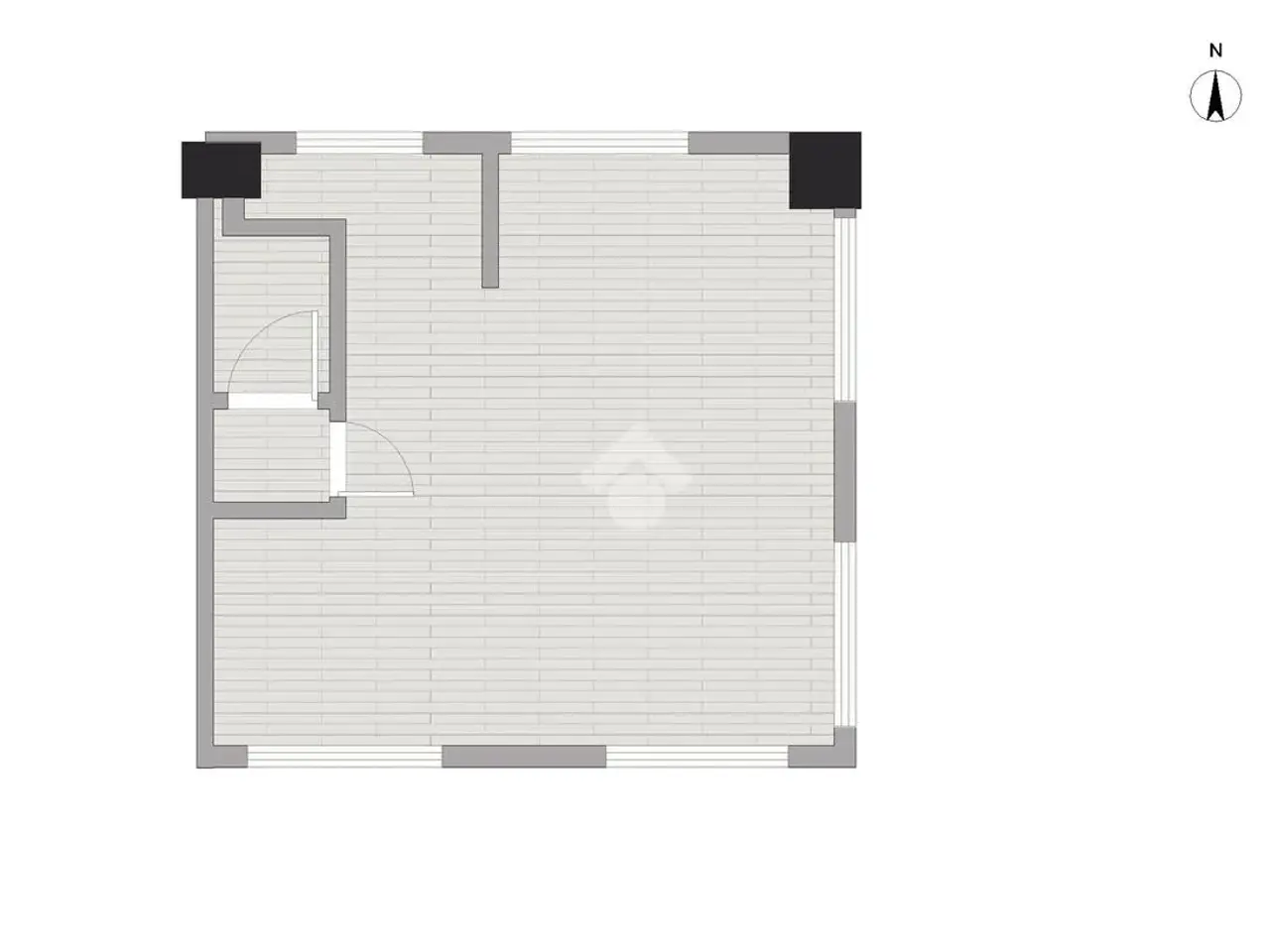 Ufficio in Via Lemen, Almenno San Salvatore, {3} - Planimetria 1