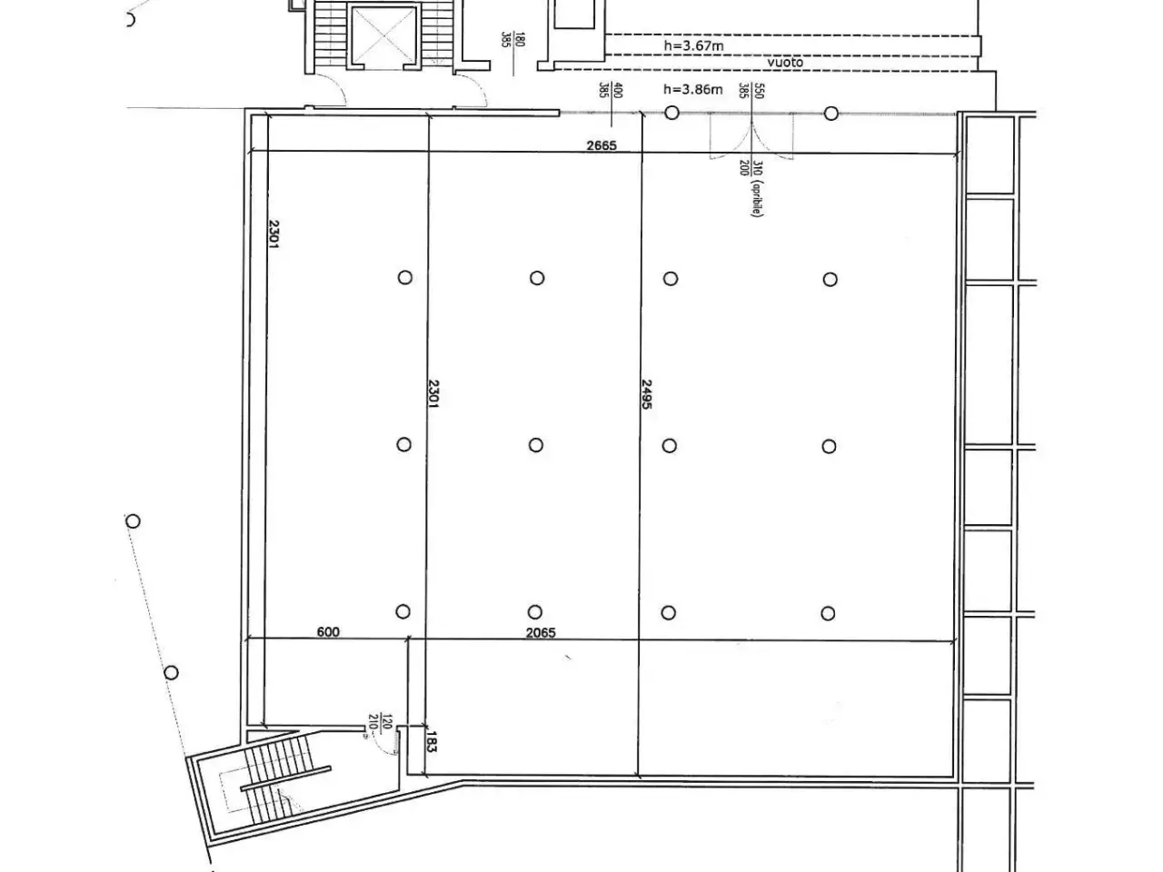 Negozio in Via Grassi, Lecco, {3} - Planimetria 1